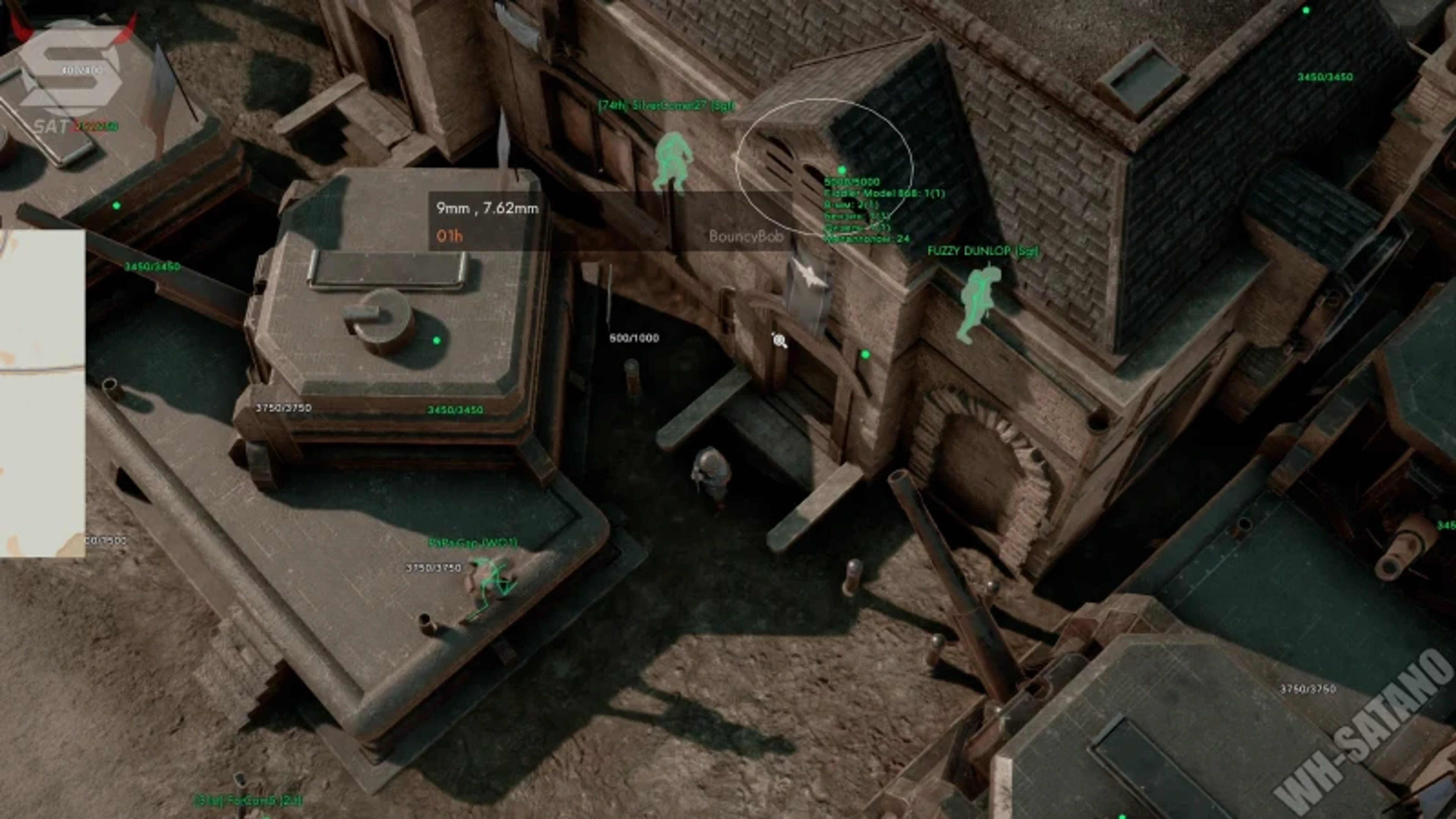Foxhole player ESP, faction tags and town overlay feature artwork