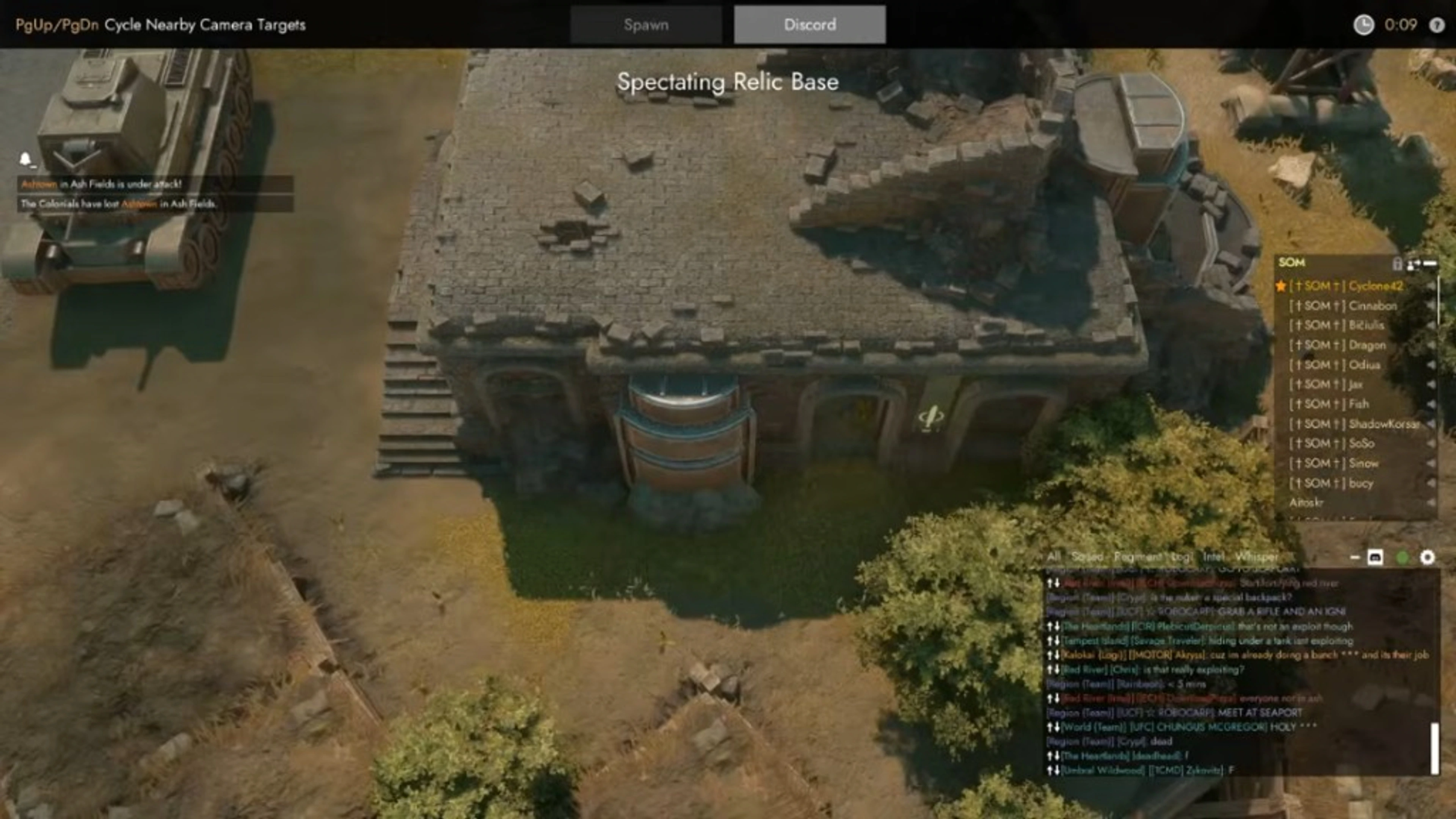 Foxhole relic base ESP used in the stream-proof guide